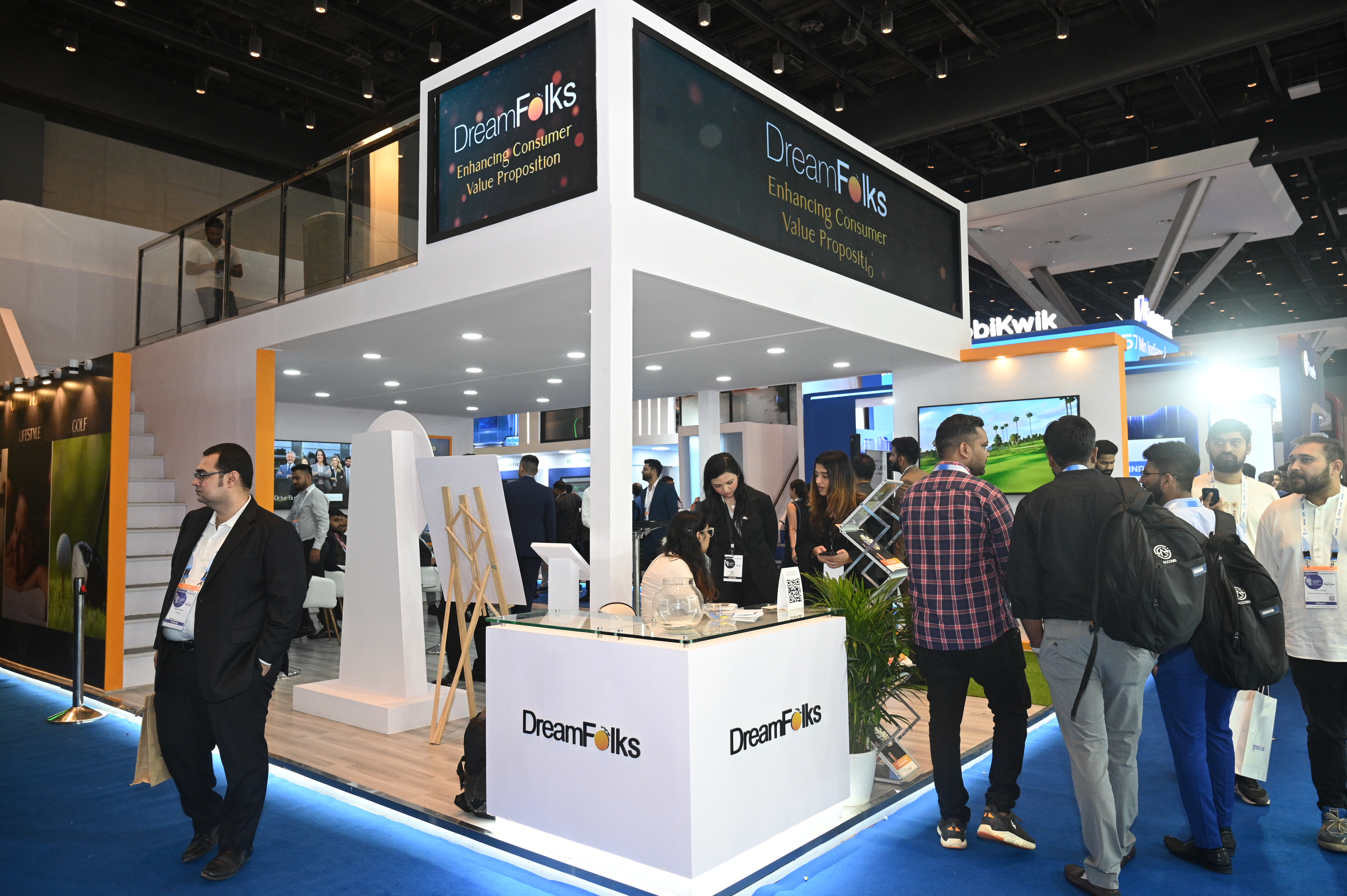 Dreamfolks Stall At Global Film Festival Mumbai